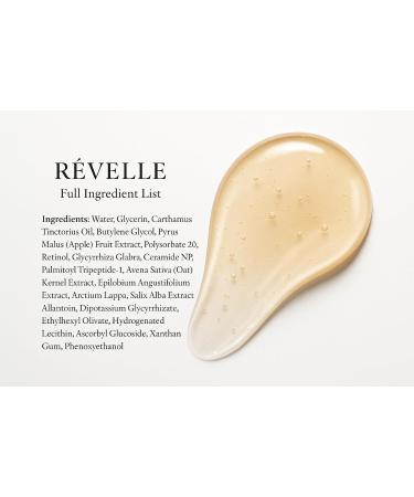V VIQUE R velle Retinol Serum 1% Pure Retinol with Ceramide NP & Oat Extract Texture-Smoothing Face Serum for Radiant Skin Gentle Formula for Sensitive Skin 1 fl oz - Buy Online on GoSupps.com