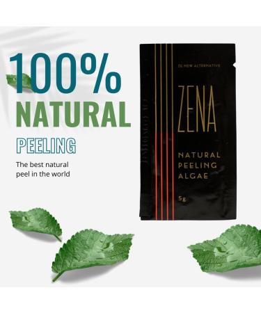 Zena Algae Peeling Organic - 5 Pack | Natural Skincare for Glowing Skin | International Shipping Available - Buy Online on GoSupps.com