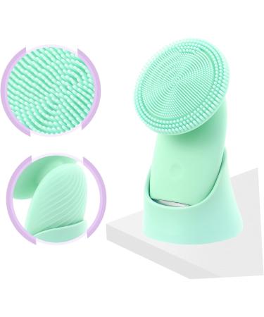 POPETPOP 1pc Facial Cleanser Face Cleaning Tool Silicone Face Brush Facial Brush Skin Cleansing Silicone Facial Cleaner Face Wash Brush Face Cleansing Brush Electric Silica Gel Scrubber 10.8X6cm - Buy Online on GoSupps.com