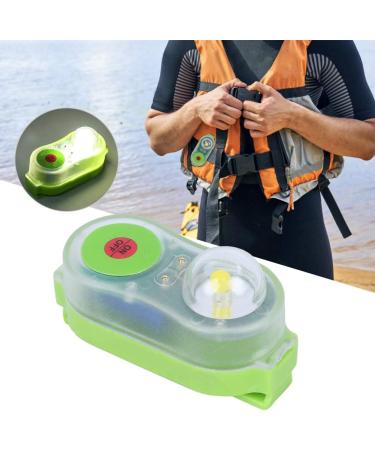 HERCHR Life Jacket Light - Automatic Strobe Locator for Man Overboard - Survival Vest in Green - Buy Online on GoSupps.com