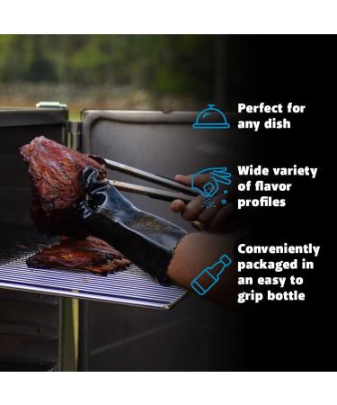 Myron Mixon BBQ Sauce | Hickory | Champion Pitmaster Recipe | Gluten-Free BBQ Sauces MSG-Free USA Made | 18 Oz Bottle - Buy Online on GoSupps.com