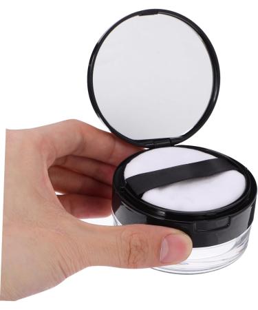 FOMIYES Powder Case with Mirror Lip Gloss Containers Make up Containers Refillable Loose Powder Holder - Buy Online on GoSupps.com