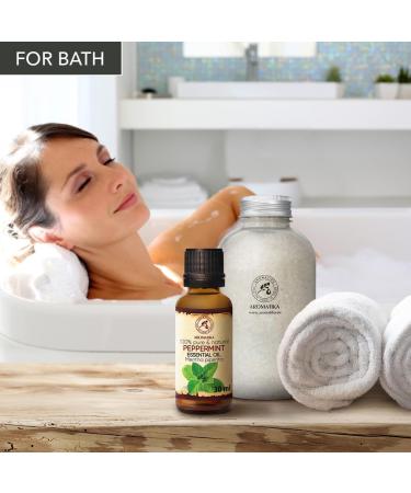 Buy 100% Pure Peppermint Essential Oil 30ml Mentha Piperita for Sleep Stress Relief & Room Fragrance Aromatherapy Diffuser & Fragrance Lamp Oil - Buy Online on GoSupps.com