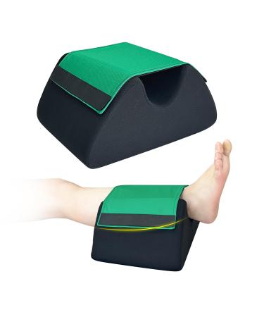 Heel Protectors for Pressure Sores Foot Elevation Pillow Post Surgery Heal Cushion Bed Sores Pillows Feet Pressure Ulcer Relief Ankle Wedge Leg Supports Elevator Surgery Recovery Supplies-1PC