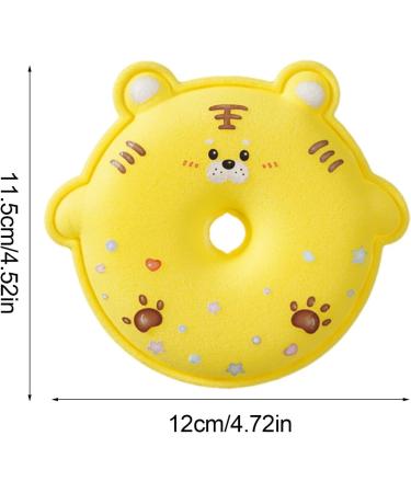 Body Scrubber Balls | Scrubber Sponge Bath Ball for Kids - Honeycomb Design Bathing Accessories for Travel Hotel Bathroom Home and Dormitory Yellow - Buy Online on GoSupps.com