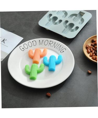 OUNONA Non-Stick Mold Silicone Chocolate Molds Fondant Silicone Cake Easy to Demold Mold Cacti Silicone Mold De para Gelatinas Tool Trays Tropical Themed Ice Cube Candy Desert Cake Mold medium Pink - Buy Online on GoSupps.com