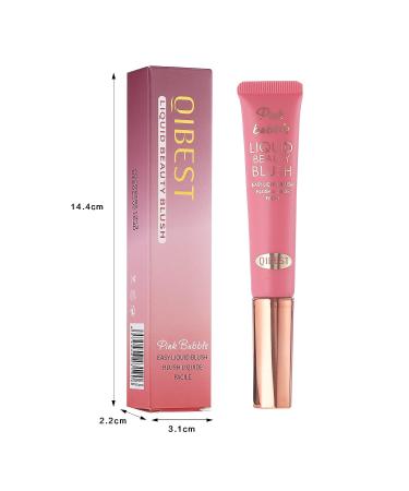 Matte Cream Blush Stick with Cushion Applicator - Peach Pink | Long-Lasting Dewy Finish | Natural Cheek Tint - Lightweight & Blendable - Buy Online on GoSupps.com