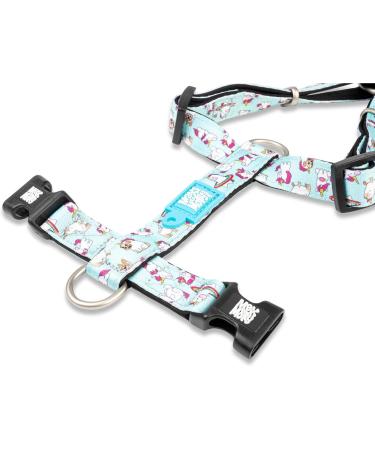 Max & Molly H-Shaped Dog Harness | Ultra-Comfortable Neoprene for Medium Dogs | Unicorn Design | Padded & Lightweight Safety - Buy Online on GoSupps.com