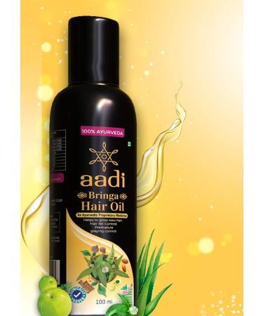 Aadi Bringa Hair Oil - 100% Coconut Oil 100ml | Natural Haircare Solution - Buy Online on GoSupps.com