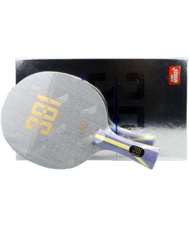 DHS Hurricane 301 Carbon Table Tennis Racket Blade - FL Handle | Ping Pong Paddle - Buy Online on GoSupps.com