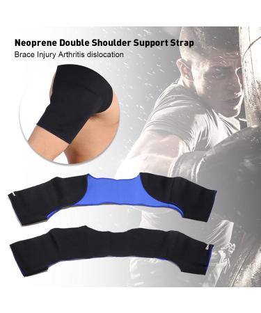 Ururches Shoulder Warmer - Thermal Neck & Shoulder Support Pillow for Men & Women | Ideal for Weight Lifting Fractures & Sprains - Black - Buy Online on GoSupps.com