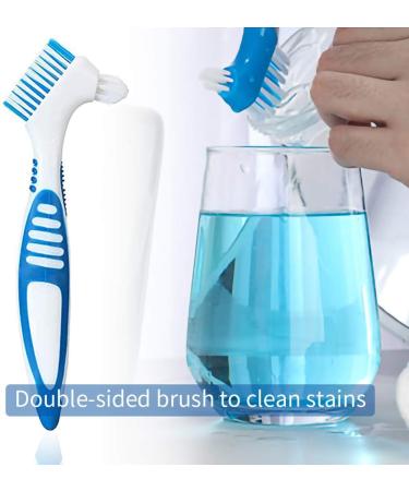 Premium Storage Box for Prostheses & Sanitary Needs | Orthodontic Box & Travel Storage Solution with Cleaning Brush - Buy Online on GoSupps.com