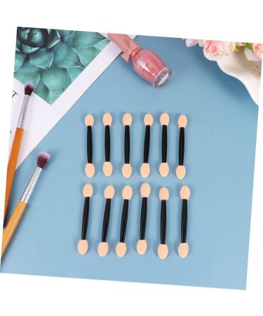 Hemoton 48 Pcs Brush Eyeshadow Sponge Tip Makeup Eye Cream Brush Smudge Eye Brush - Buy Online on GoSupps.com