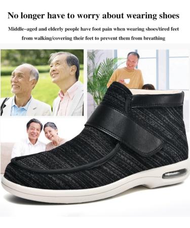 Diabetic Shoes for Men & Women | Orthopedic Slippers for Swollen Feet | Arthritis & Edema Relief | Comfortable Plantar Fasciitis Walking Shoes - Buy Online on GoSupps.com