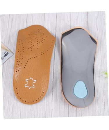 FOMIYES Orthopaedic Insoles - 2 Pairs Cushioning Shoe Insoles for Flatfoot & Supination Support - Half Pad Comfort for Men - Buy Online on GoSupps.com