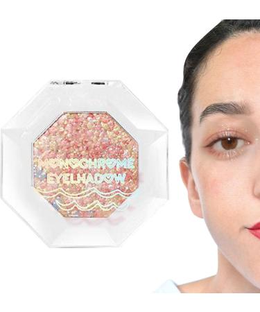 2 Diamond Glitter Eyeshadow - Monochrome Eye Shadow Highlighter for Eyes Cheeks and Collarbone Eye Shadow Glitter Sequins for 2 Pcs 105# Colorful World - Buy Online on GoSupps.com