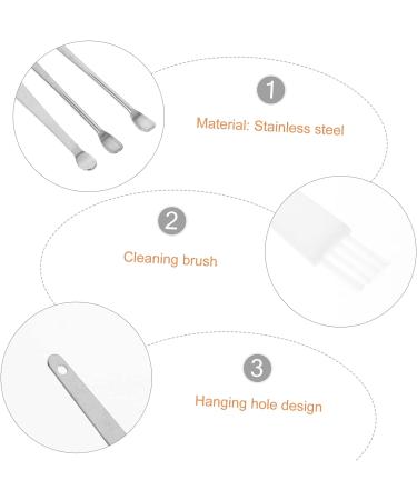 SUPVOX 4-Piece Piercing and Ear Cleaning Kit with Stainless Steel Tools and Brushes - Chinese Supplies for Nose and Ear Care - Buy Online on GoSupps.com