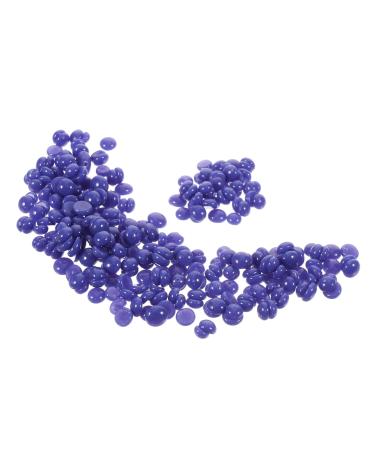Minkissy 12 packs of wax beans for hair removal bikini wax beans hard wax waxing hair removal wax hair removal beads hardwax bean beeswax violet