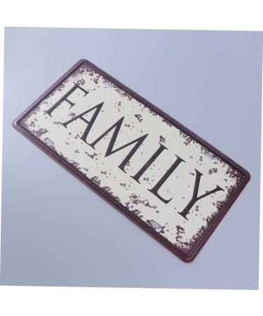 Cabilock Vintage Decor Retro Decor Iron Painting Decor Bar Painting Decor Decorate Metal Tin Painting - Buy Online on GoSupps.com