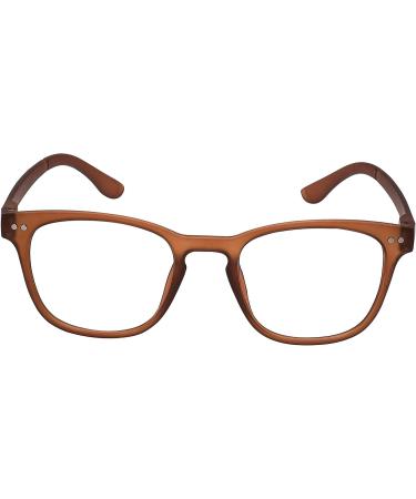 Shop Stylish Blue & Brown +3.00 Round Reading Glasses | International Shipping Available - Buy Online on GoSupps.com