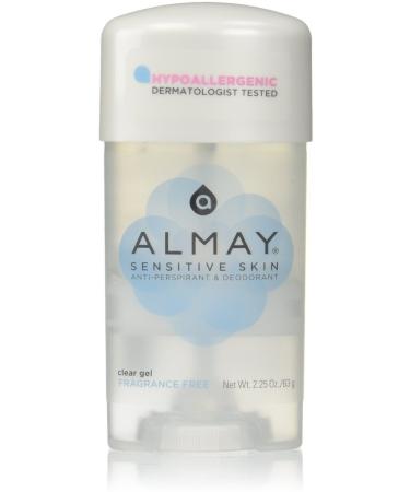 Alm Deod Clr Gel Frag Fre Size 2.25 Alm Deod Clr Gel Frag Free 2.25