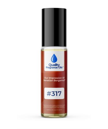 Quality Fragrance Oils' Impression #317 Inspired by Venetian Bergamot (10ml Roll On) Venetian Bergamot Impression #317 0.34 Fl Oz (Pack of 1)