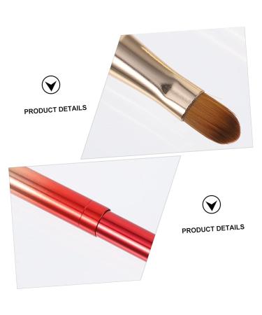 Housoutil Portable Double Ended Lip Brush Set - 2pcs Versatile Lip Scrub & Eyelash Tool - Travel-Friendly Disposable Makeup Applicator - Buy Online on GoSupps.com