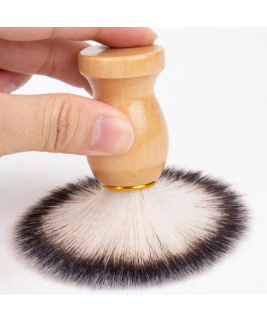 Redwestmelon Shaving Brush - Elegant Wooden Handle Hair Salon Tool for Men - Buy Online on GoSupps.com