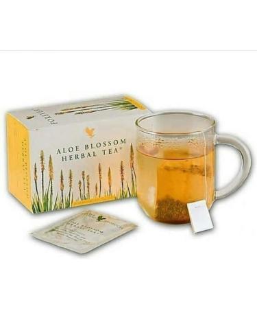 Forever Living Aloe Blossom Herbal Tea Drink Tea with Aloe Vera Flowers Contains No Colorants or Preservatives and Contains No Caffeine. - Buy Online on GoSupps.com