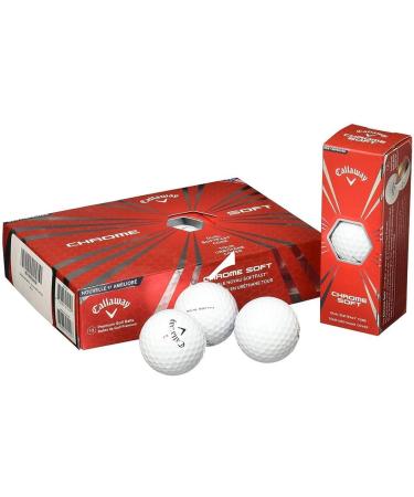 Callaway Chrome Soft Golf Balls Prior Generation - White (One Dozen) - Buy Online on GoSupps.com