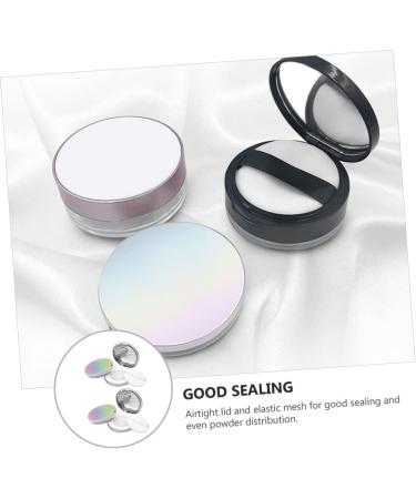 Balacoo 10 Pcs Powder Box Make up Holder Powder for Women Makeup Powder Containers Elastic Foundation Box 7.5x7.5cmx5pcs Assorted Colorx5pcs - Buy Online on GoSupps.com