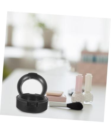 Didiseaon 10pcs Box Eye Shadow Nose Shadow Box Eyeshadow Magnetic Travel Containers Makeup Accessories Empty 3.8x3.8cm Black - Buy Online on GoSupps.com