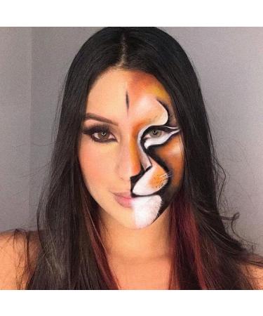 CCbeauty Water-Based Body Painting Colors - 68g Metallic Orange Professional Makeup for Halloween & Theater Art - Buy Online on GoSupps.com