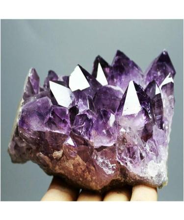 Natural Crystal Rough Very Beautiful Natural Rock Quartz Amethyst Cavity Samples heal Reiki (Size : 400-500g) - Buy Online on GoSupps.com