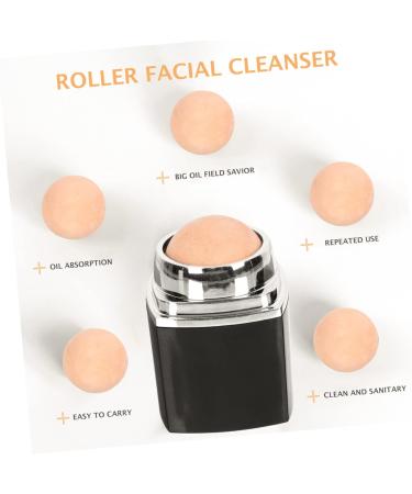 FOMIYES 3 Pcs Facial Oil Absorbing Ball Face Makeup Oil- Nursing Compact Oil Absorbing Tool The Face Cleaner 5x2.8cmx3pcs Blackx3pcs - Buy Online on GoSupps.com