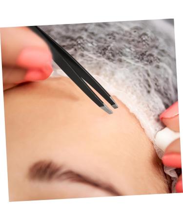 Gogogmee Double-Ended Eyebrow Tweezers Eyebrow Repairing Tweezer Eyebrow Grooming Tool False Eyelash Pick Tweezer Eyelash Pick up Tool Tweezer for False Eyelash Eyebrow Clip Stainless Steel - Buy Online on GoSupps.com