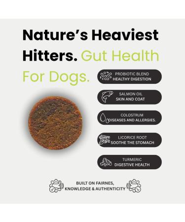 Doggy Dailies Probiotics for Dogs - Canine Supplements for Digestive and Immunity Support - Skin Health and Itch Support - Vitamin Treats - Veterinarian Formulated Probiotic 180 Count (Pack of 1) - Buy Online on GoSupps.com