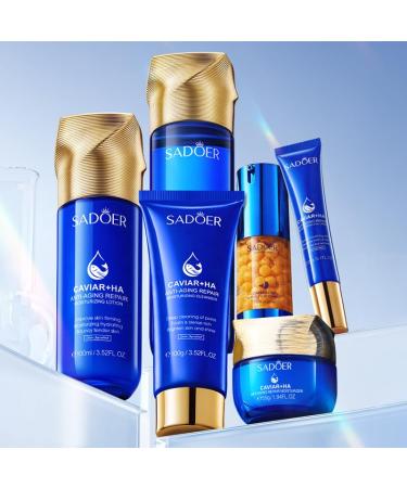 Caviar Skincare Set - Hydrating & Moisturizing Skincare Kit | Shop Internationally for Radiant Skin - Buy Online on GoSupps.com