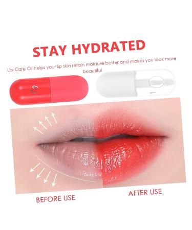 STAHAD Lip Oil Lip Plumper & Balm Set | Natural Plant Essence Makeup for Moisturized Lips - 4 Pcs - Buy Online on GoSupps.com
