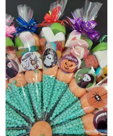 Halloween Pre Filled Sweet Cones Party Bags Kids Spooky Scary Trick-or-treat Goodies Halloween party favors Themed (1 Count (Pack of 1)) 1 Count ( Pack of 1 ) - Buy Online on GoSupps.com