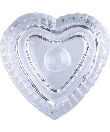 JND Professional Acrylic Liquid Monomer Dappen Dish + Lid - Mini Heart Design - Buy Online on GoSupps.com