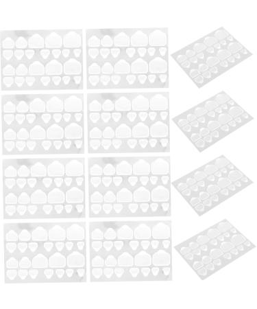 BIUDECO 20 Sheets of Glue Nail Glue Stickers For Nails Medium Length Press Nails Stickers For Nail Art Adhesive Tabs