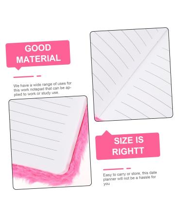 DOITOOL Note Book Notebook Fluffy Journal Book Plush Cover Journal Book Lovely Diary Book Note Accessory Multi-function Diary Book Cartoon Diary Book Note Supply Animal Gift Student Paper - Buy Online on GoSupps.com