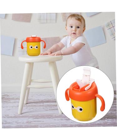TOYANDONA Children's Water Cup Kids Straw Cup Kids Water Cup Kids Stainless Steel Cup with Straw Baby Sippy Cup Baby s First Straw Cup Baby Trainer Cup Toddler Cup Baby Water Cup Kids Cup Yellow 12X12X12CM - Buy Online on GoSupps.com