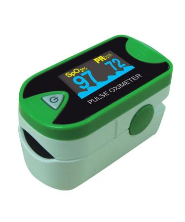Choicemmed fingertip pulse oximeter with two-color OLED displays