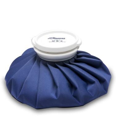 BICAREE Ice Cold Pack Reusable Ice Bags Hot Water Bag for Hot & Cold Therapy and Pain Relief with Cover No-Leak Elastic Breathable Ice Bag Size 6" Blue classic 6'' - Buy Online on GoSupps.com