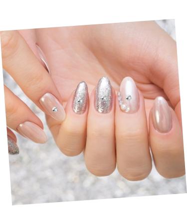 Ipetboom 1 Box Nail Drill Diy Manicure Tools Micro Nail Beads Nail Art Decals Nail Jewelry Caviar Mini Beads Nail Art Steel Bead Fashionable Nail Studs Charm Ball Beads 3d Steel Ball 13X5X1cm Silver - Buy Online on GoSupps.com