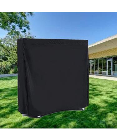 Table Tennis Cover Outdoor Waterproof Ping Pong Table Cover Folding Table Tennis Cover All Weather Protection Black - Buy Online on GoSupps.com