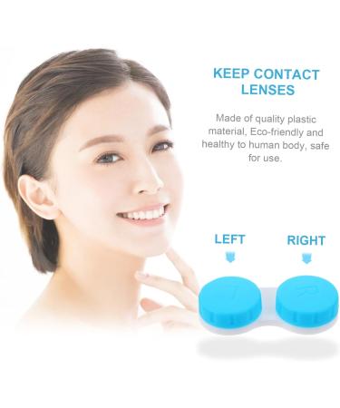 Exceart Mini Contact Lens Container - 30PCs Portable Eye Storage Kit | Travel Case for Lenses & Cosmetics - Buy Online on GoSupps.com