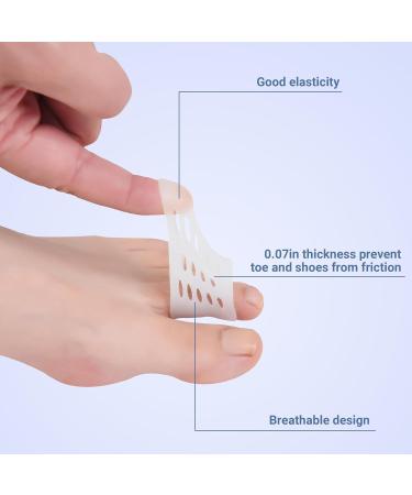 Toe Sleeve Gel - 10 Pcs Breathable Toe Protectors for Ingrown Toenails Corns & Blisters Relief - Buy Online on GoSupps.com